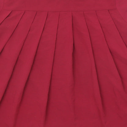 French Connection Womens Purple Polyester Basic Button-Up Size XS Collared