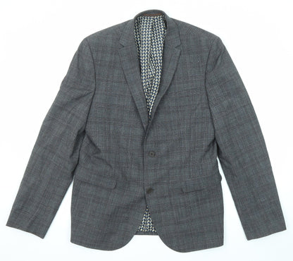 Mens UK Size 42 NEXT Regular Grey Suit Jacket