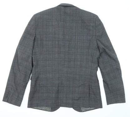 Mens UK Size 42 NEXT Regular Grey Suit Jacket