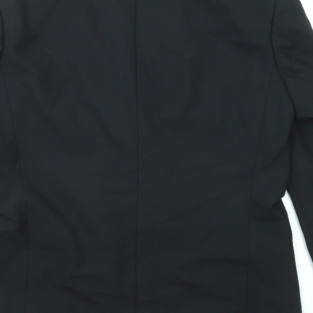 Mens UK Size 40 Marks and Spencer Regular Black Suit Jacket
