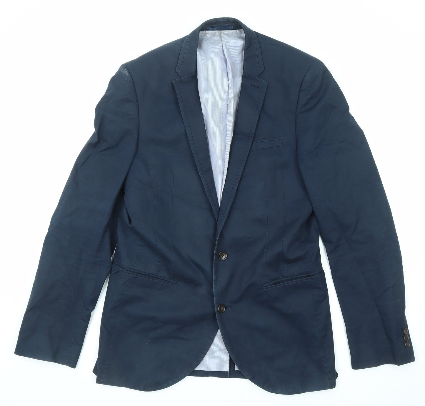 Mens UK Size 40 NEXT Regular Blue Suit Jacket