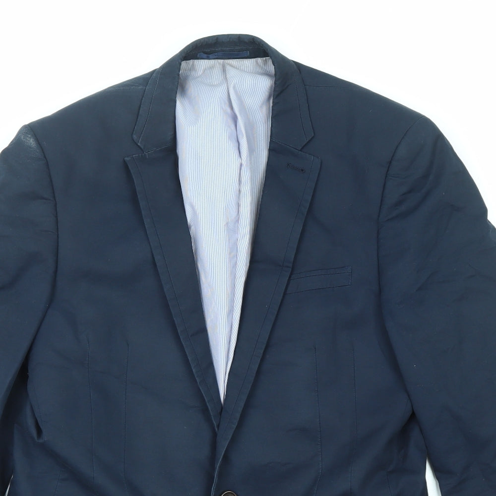 Mens UK Size 40 NEXT Regular Blue Suit Jacket