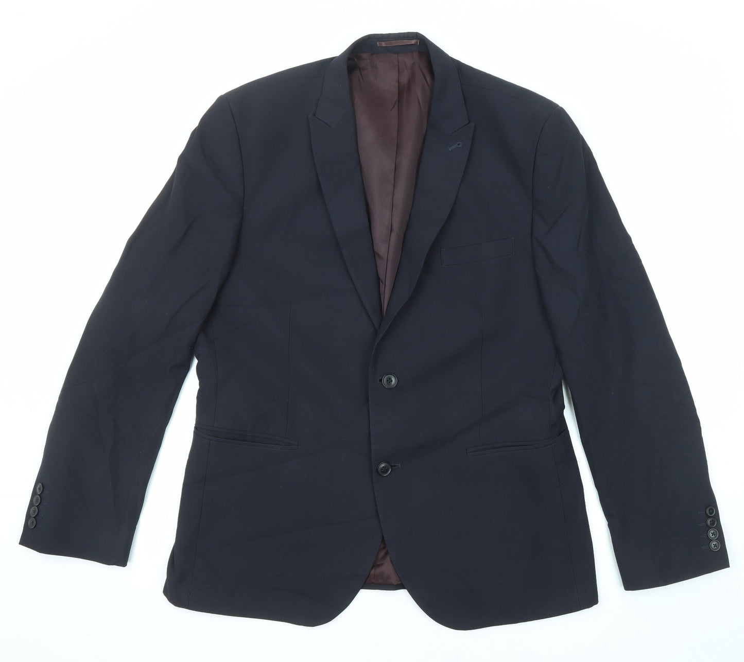 Mens UK Size 44 NEXT Regular Blue Suit Jacket