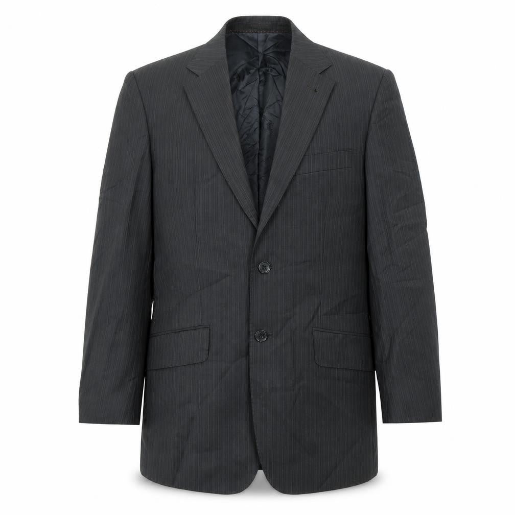 Mens UK Size 38 Simon Carter Regular Black Suit Jacket