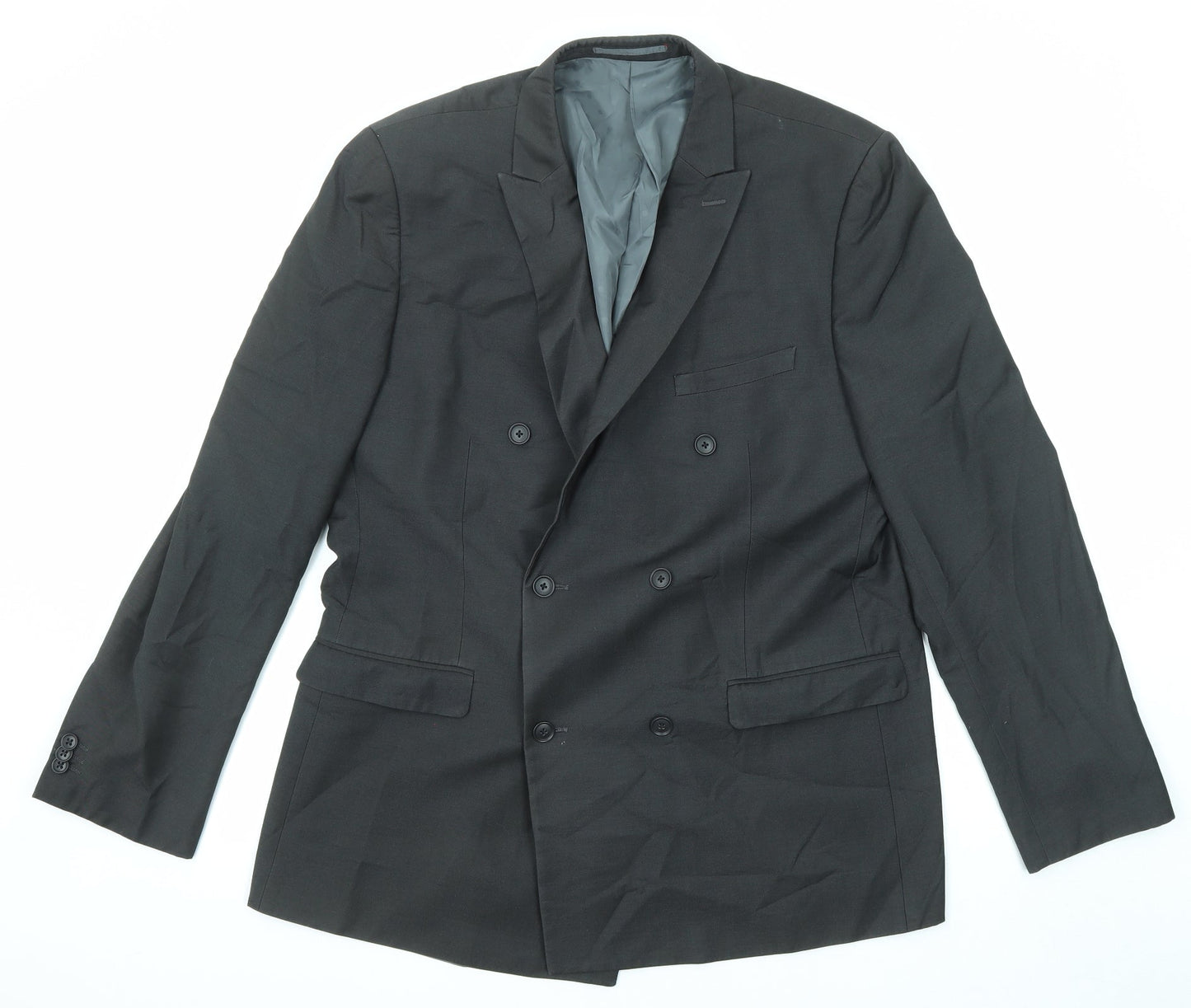 Mens UK Size 44 Red Herring Regular Grey Suit Jacket