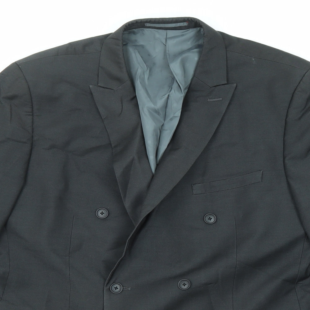 Mens UK Size 44 Red Herring Regular Grey Suit Jacket