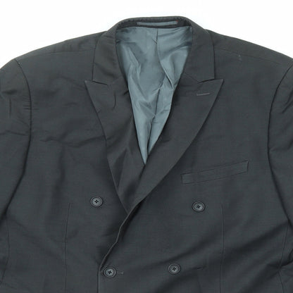 Mens UK Size 44 Red Herring Regular Grey Suit Jacket