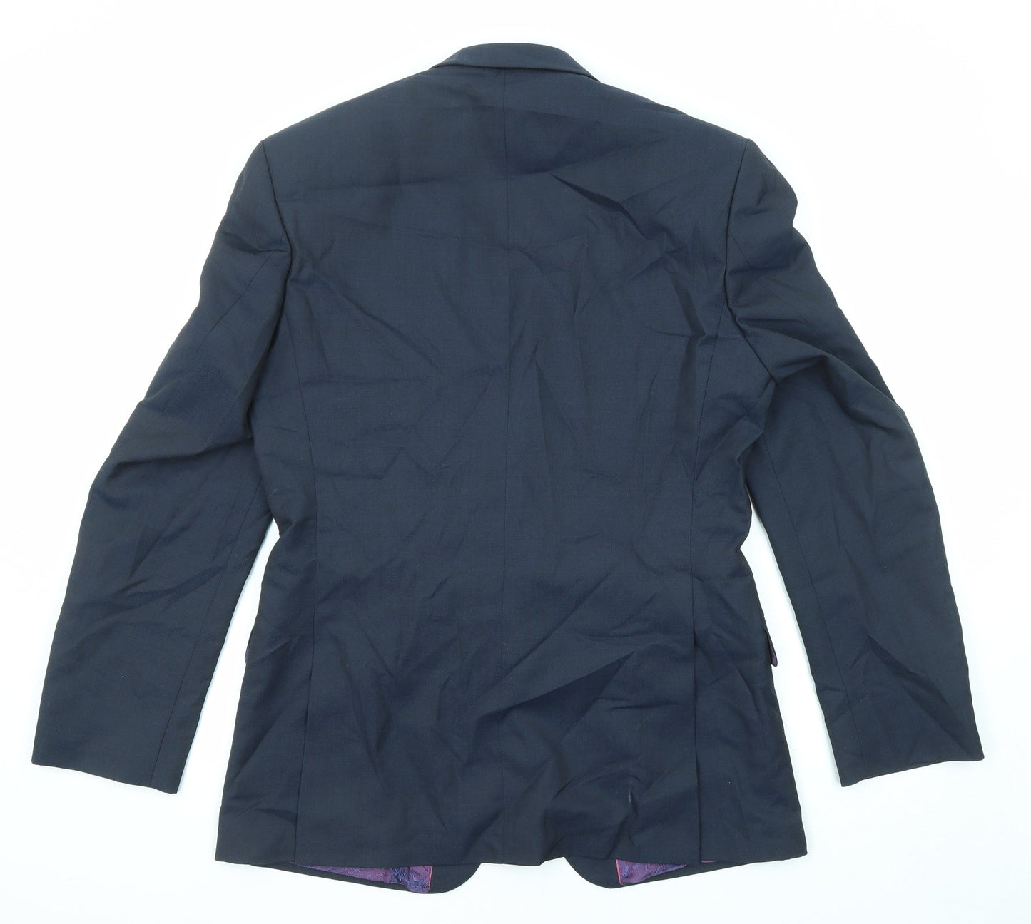 Mens UK Size 38 Gibson Regular Blue Suit Jacket