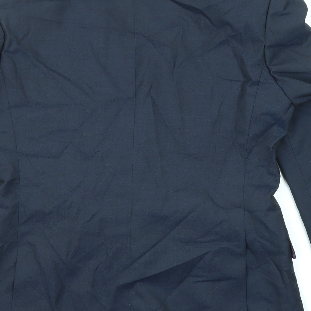 Mens UK Size 38 Gibson Regular Blue Suit Jacket