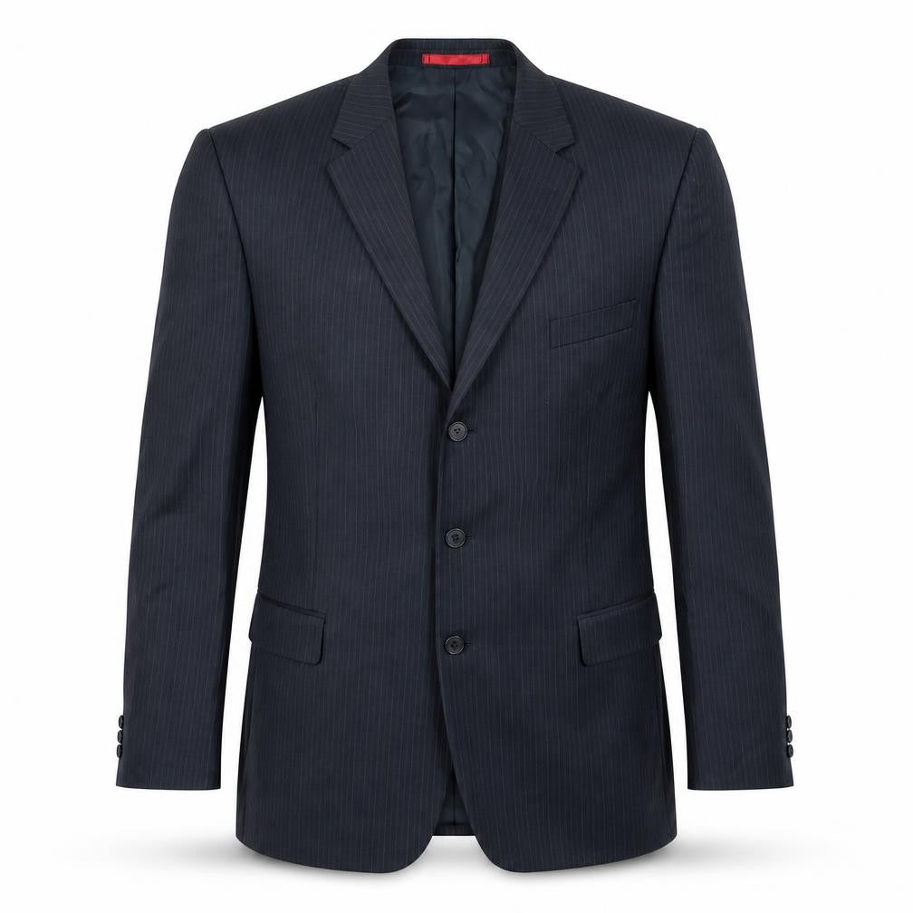 Mens UK Size 46 Burton Regular Black Suit Jacket