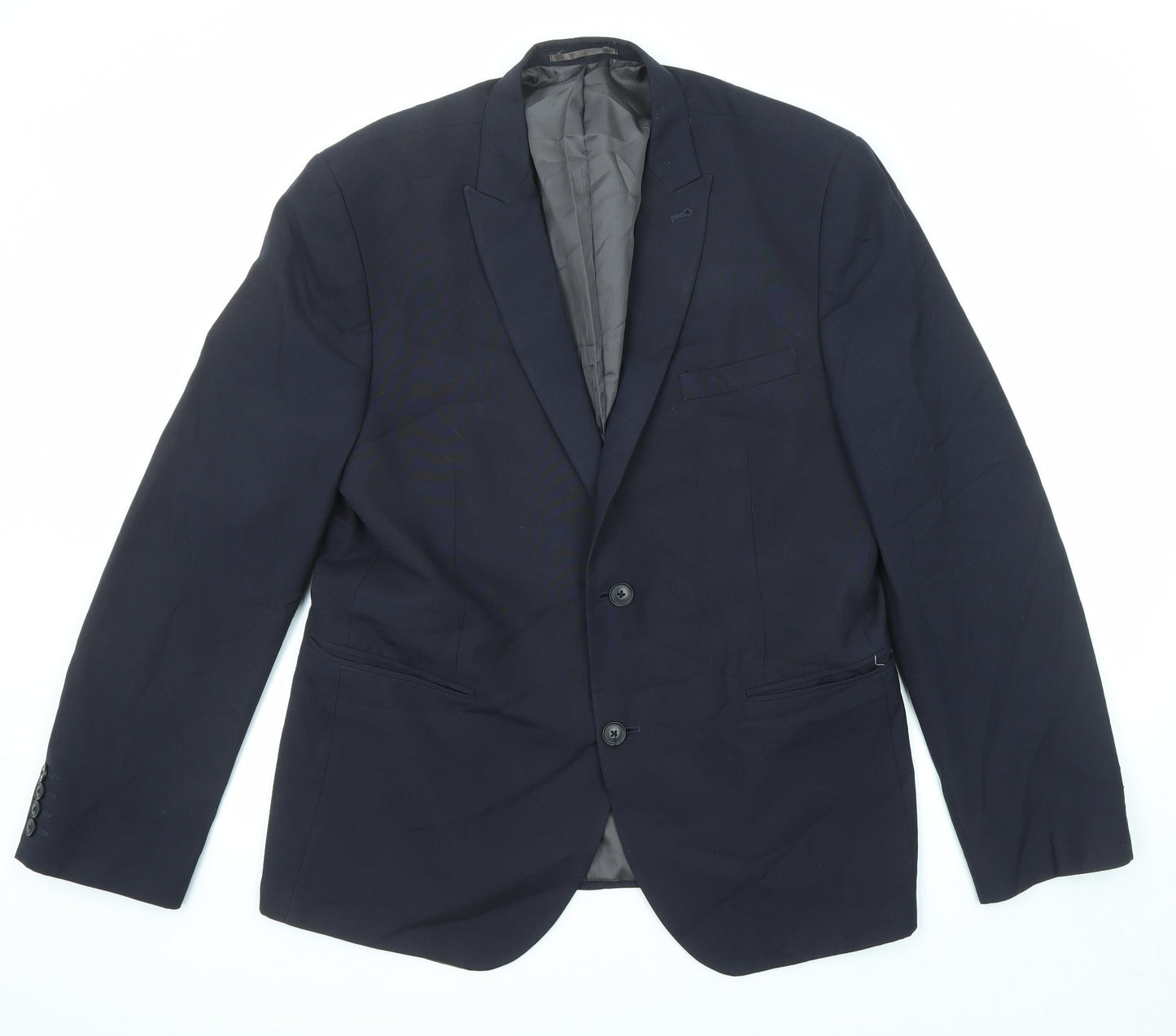 Mens UK Size 44 NEXT Regular Blue Suit Jacket