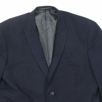 Mens UK Size 44 NEXT Regular Blue Suit Jacket