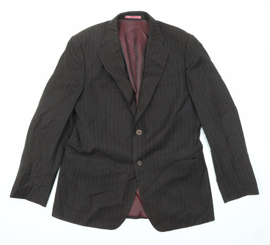 Mens UK Size 42 NEXT Regular Brown Suit Jacket