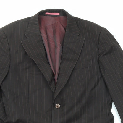 Mens UK Size 42 NEXT Regular Brown Suit Jacket
