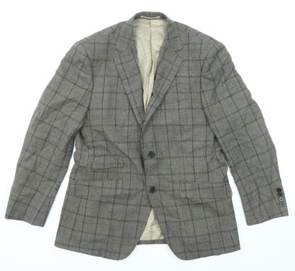 Mens UK Size 38 Skopes Regular Grey Suit Jacket