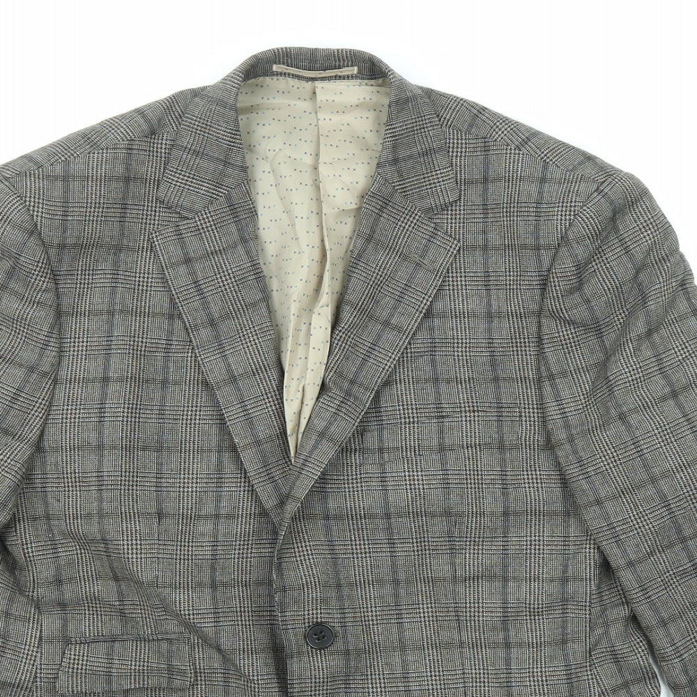Mens UK Size 38 Skopes Regular Grey Suit Jacket