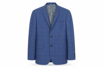 Mens UK Size 40 Limehaus Regular Blue Suit Jacket