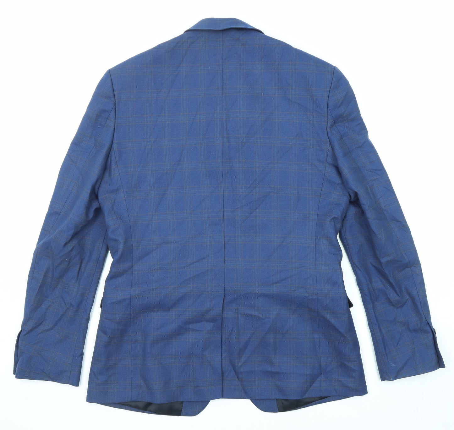 Mens UK Size 40 Limehaus Regular Blue Suit Jacket