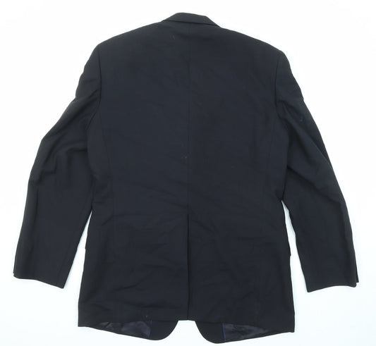 Mens UK Size 40 NEXT Regular Black Suit Jacket