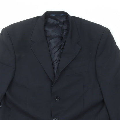Mens UK Size 40 NEXT Regular Black Suit Jacket