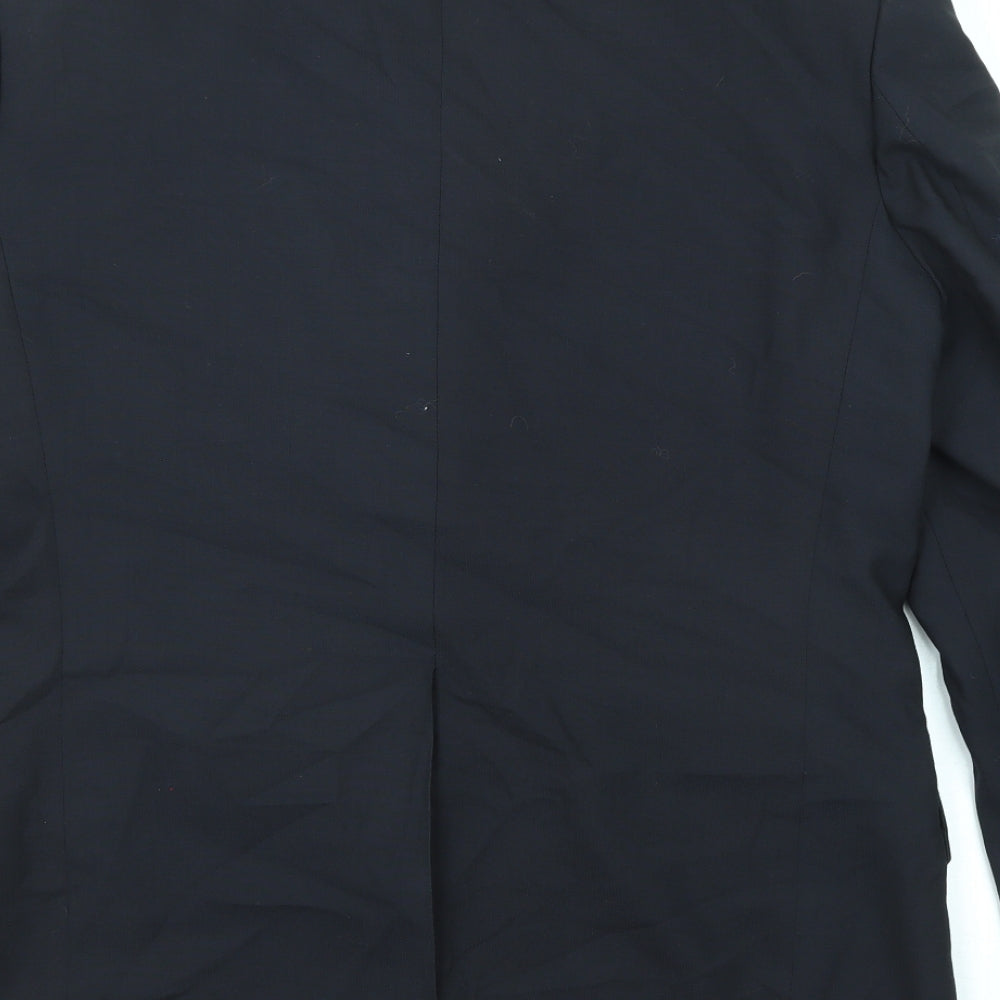 Mens UK Size 40 NEXT Regular Black Suit Jacket