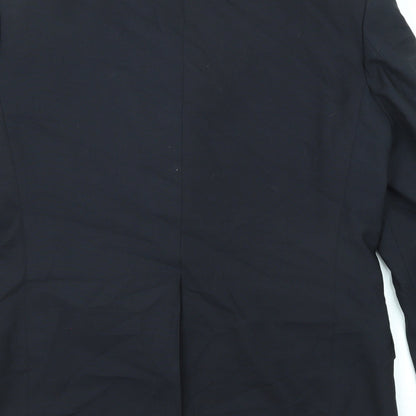 Mens UK Size 40 NEXT Regular Black Suit Jacket