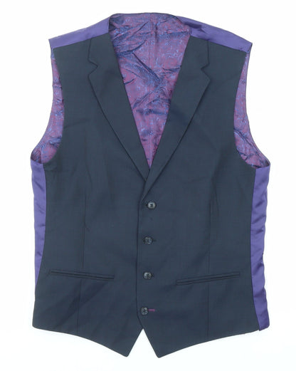 Mens UK Size 40 Gibson Regular Blue Suit Jacket