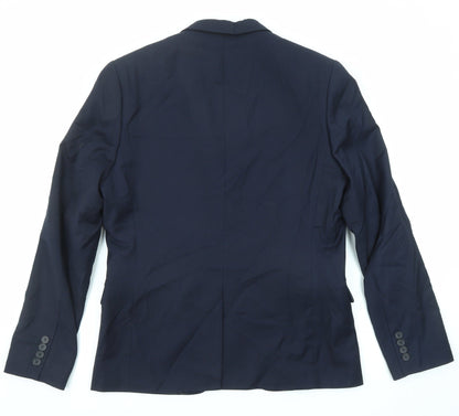 Mens UK Size 50 H&M Regular Blue Suit Jacket