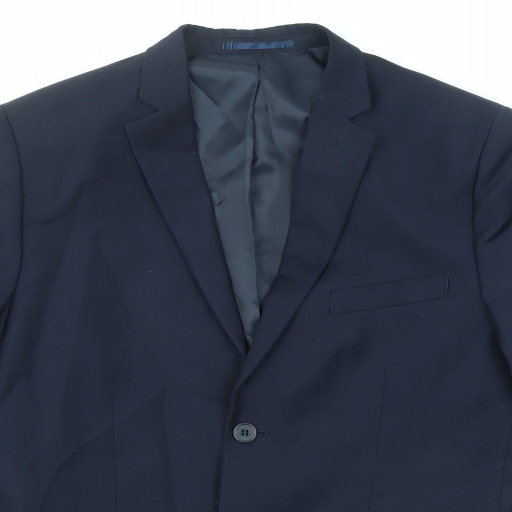 Mens UK Size 50 H&M Regular Blue Suit Jacket