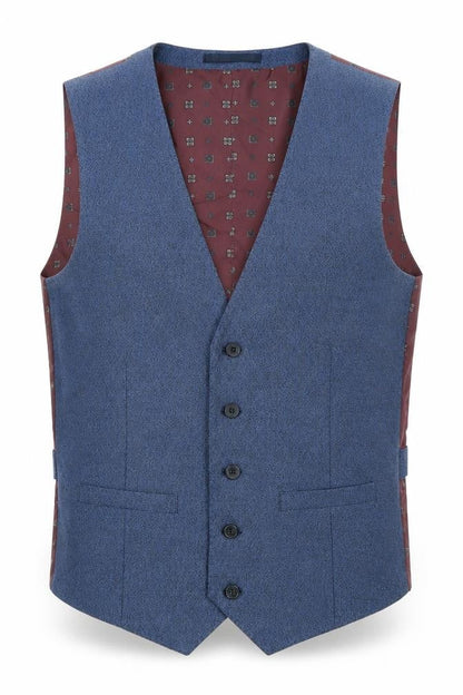 Mens UK Size 38 Burton Regular Blue Suit Jacket