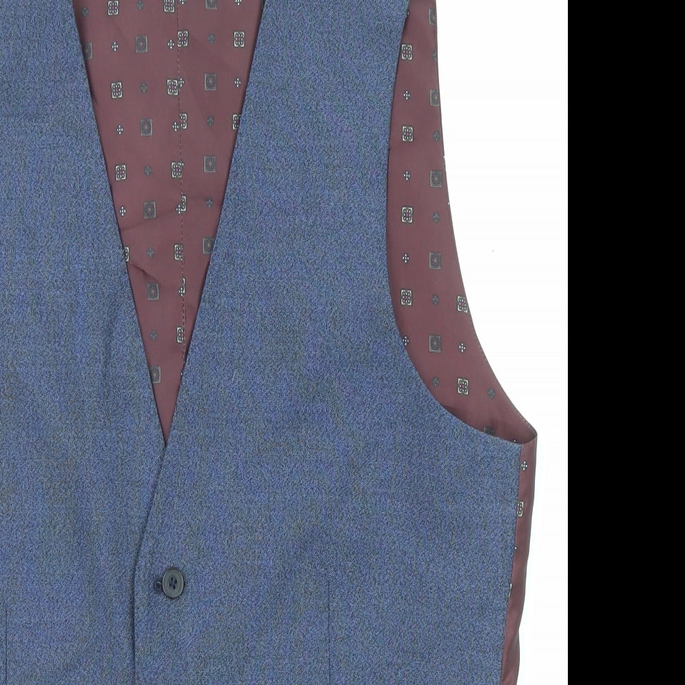 Mens UK Size 38 Burton Regular Blue Suit Jacket