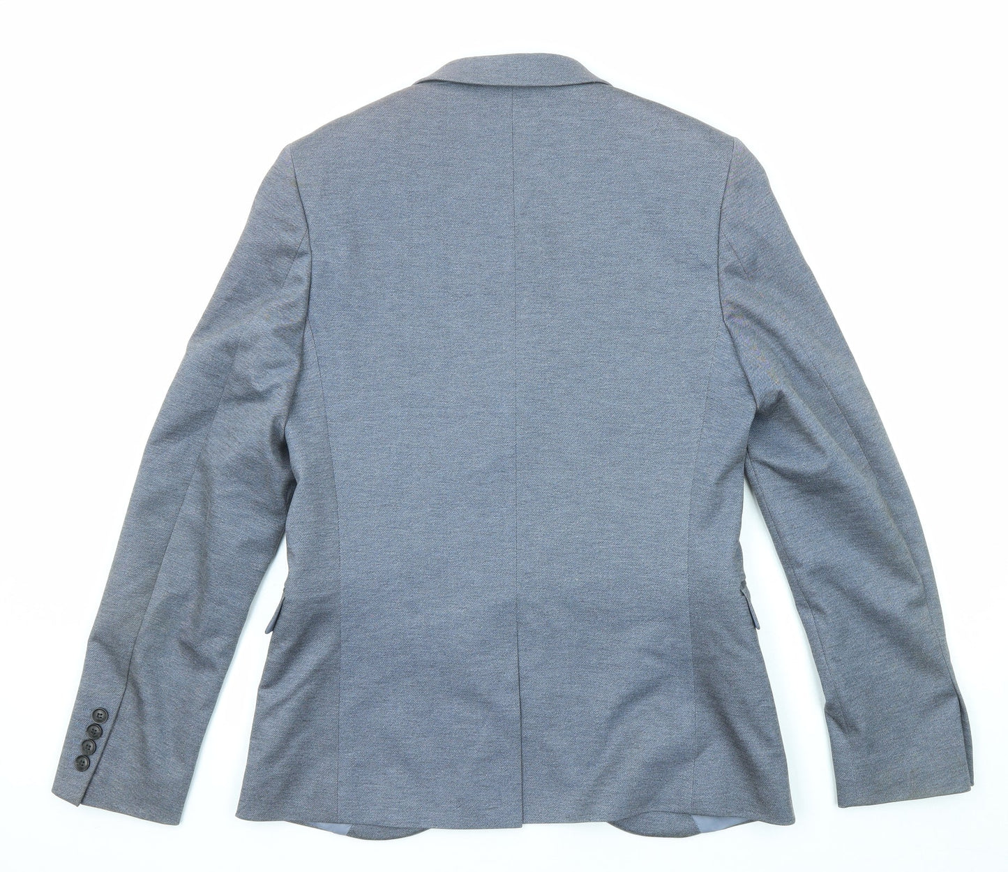 Mens UK Size 38 Topman Regular Blue Suit Jacket
