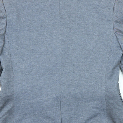 Mens UK Size 38 Topman Regular Blue Suit Jacket