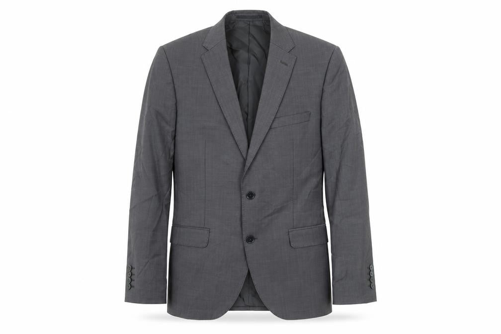 Mens UK Size 40 Paul Costelloe Regular Grey Suit Jacket
