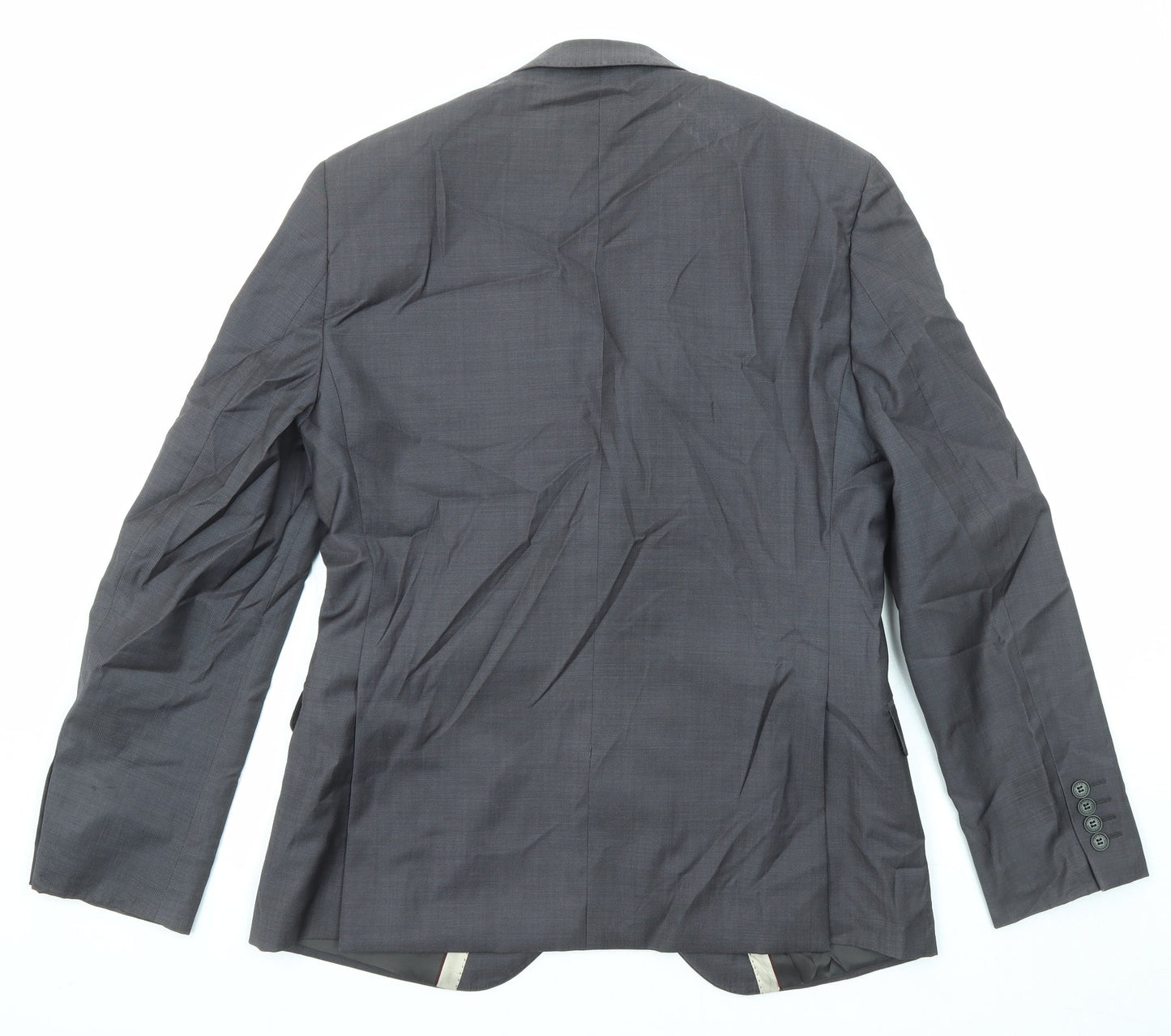 Mens UK Size 40 Paul Costelloe Regular Grey Suit Jacket