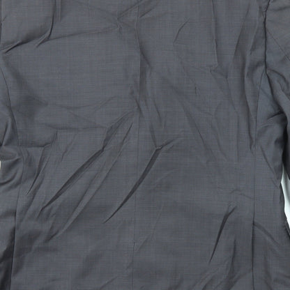 Mens UK Size 40 Paul Costelloe Regular Grey Suit Jacket