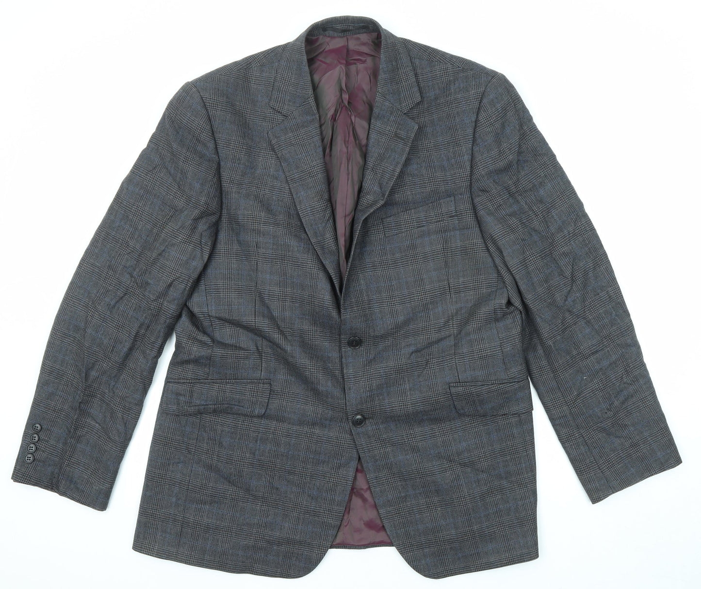 Mens UK Size 42 John Lewis Regular Grey Suit Jacket
