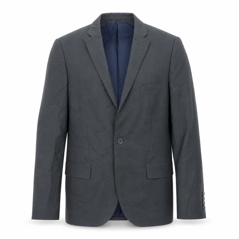 Mens UK Size 40 Topman Regular Grey Suit Jacket