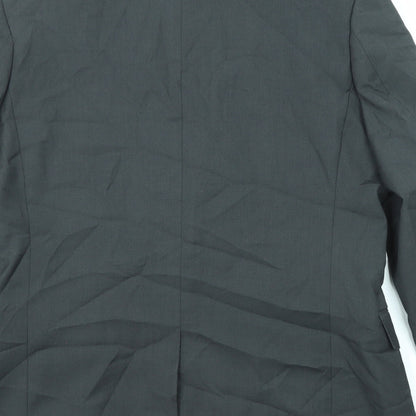 Mens UK Size 40 Topman Regular Grey Suit Jacket