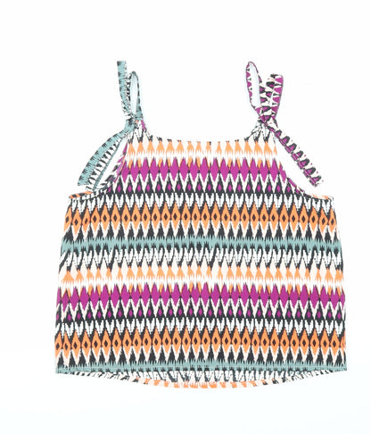 Womens UK Size 10 Marks and Spencer Multicoloured Basic Tank