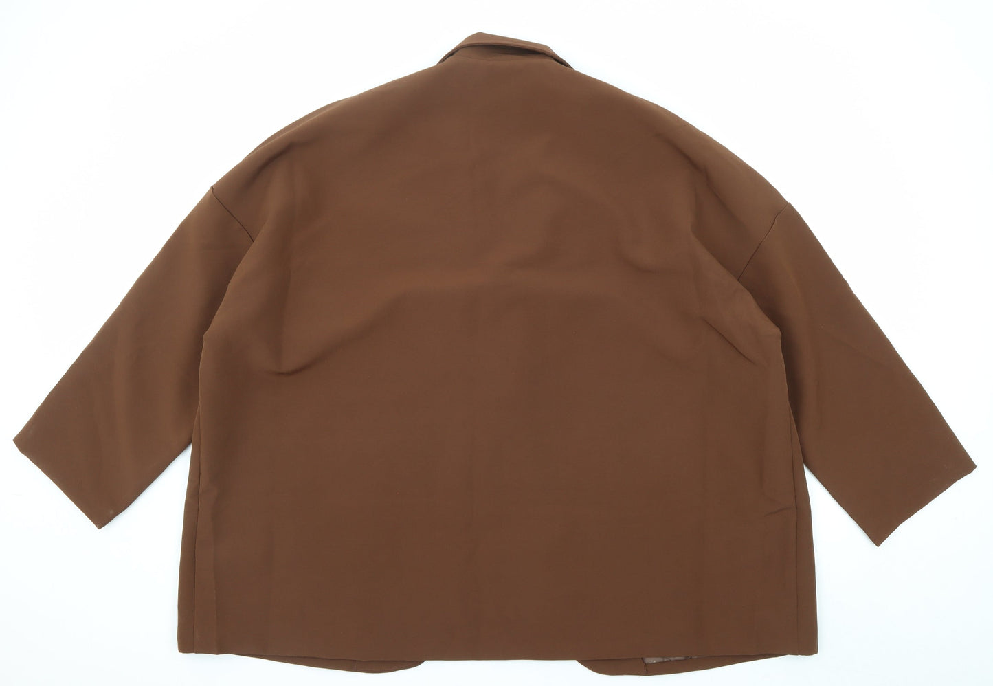 Womens UK Size 10 PRETTYLITTLETHING Brown Jacket