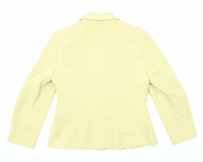 Womens UK Size 12 Anne Brooks Yellow Jacket