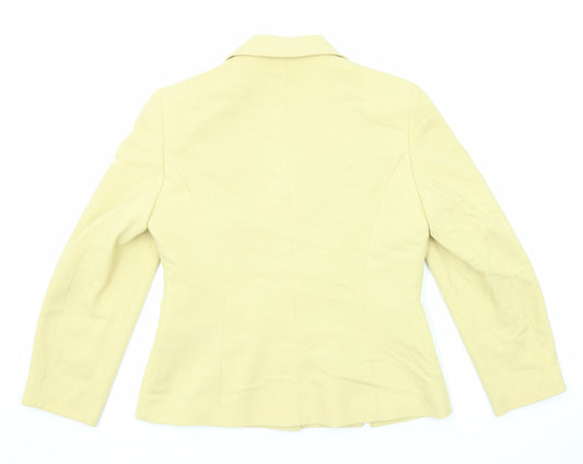 Womens UK Size 12 Anne Brooks Yellow Jacket