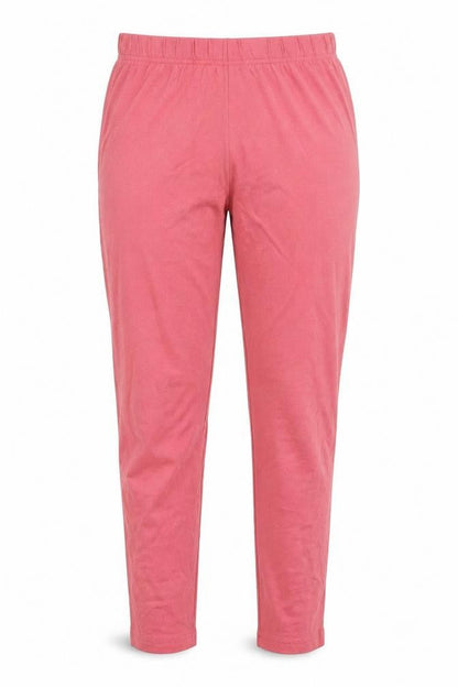 Missguided Womens Pink Cotton Carrot Leggings Size 8 L26 in