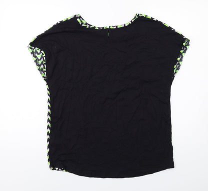 Womens UK Size 10 Marks and Spencer Multicoloured Basic T-Shirt