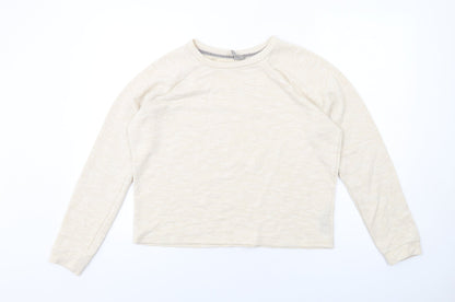 Womens UK Size 14 ASOS Beige Pullover Sweatshirt