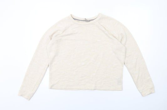 Womens UK Size 14 ASOS Beige Pullover Sweatshirt