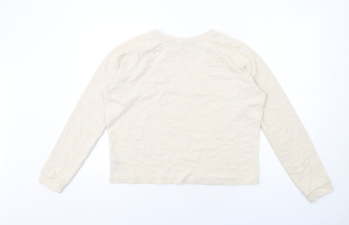 Womens UK Size 14 ASOS Beige Pullover Sweatshirt
