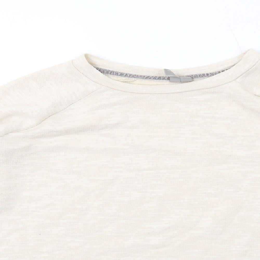 Womens UK Size 14 ASOS Beige Pullover Sweatshirt