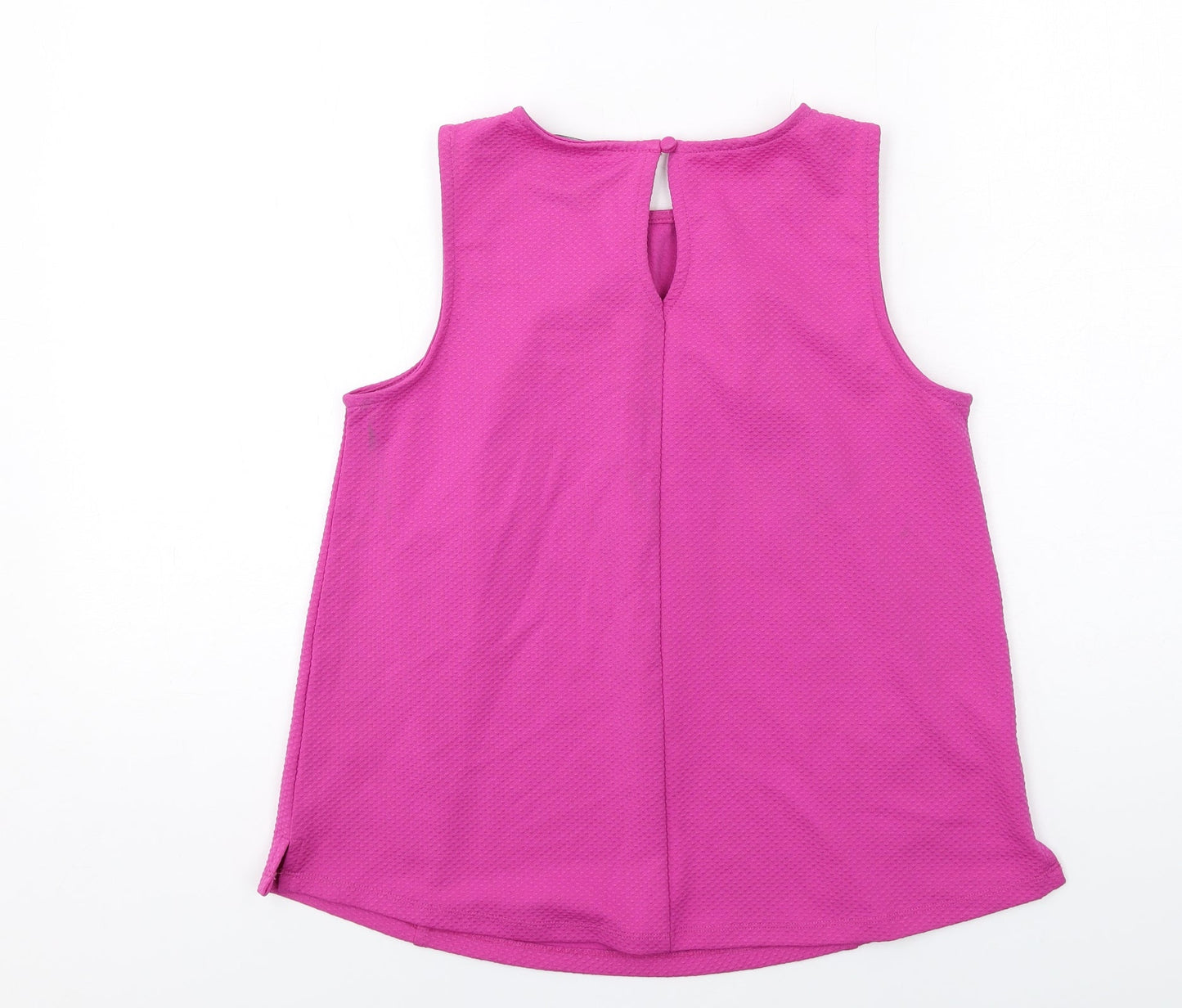 Womens UK Size 10 Dorothy Perkins Purple Basic Tank